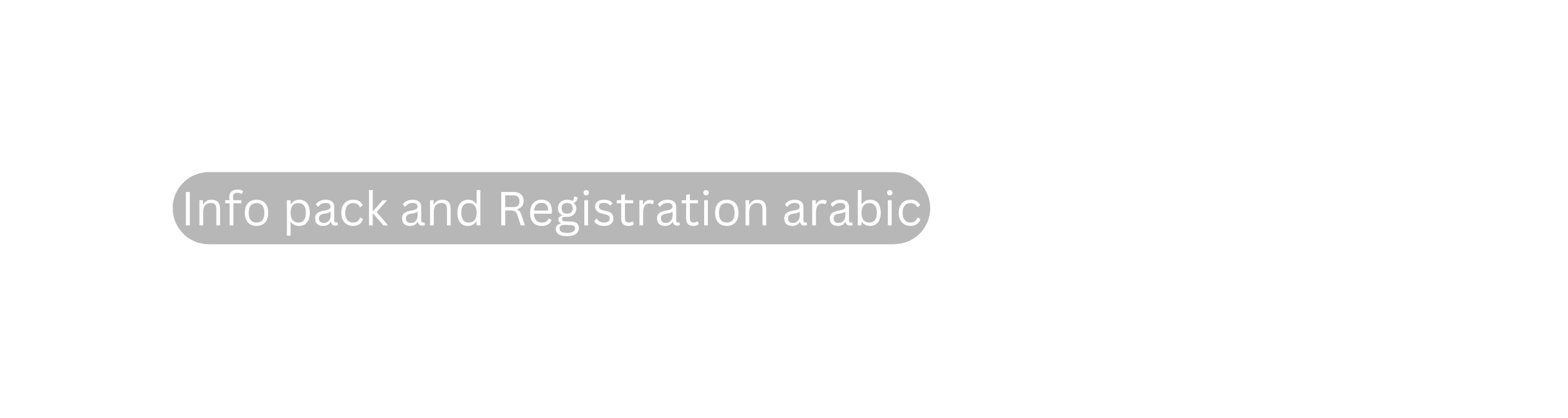 Info pack and Registration arabic